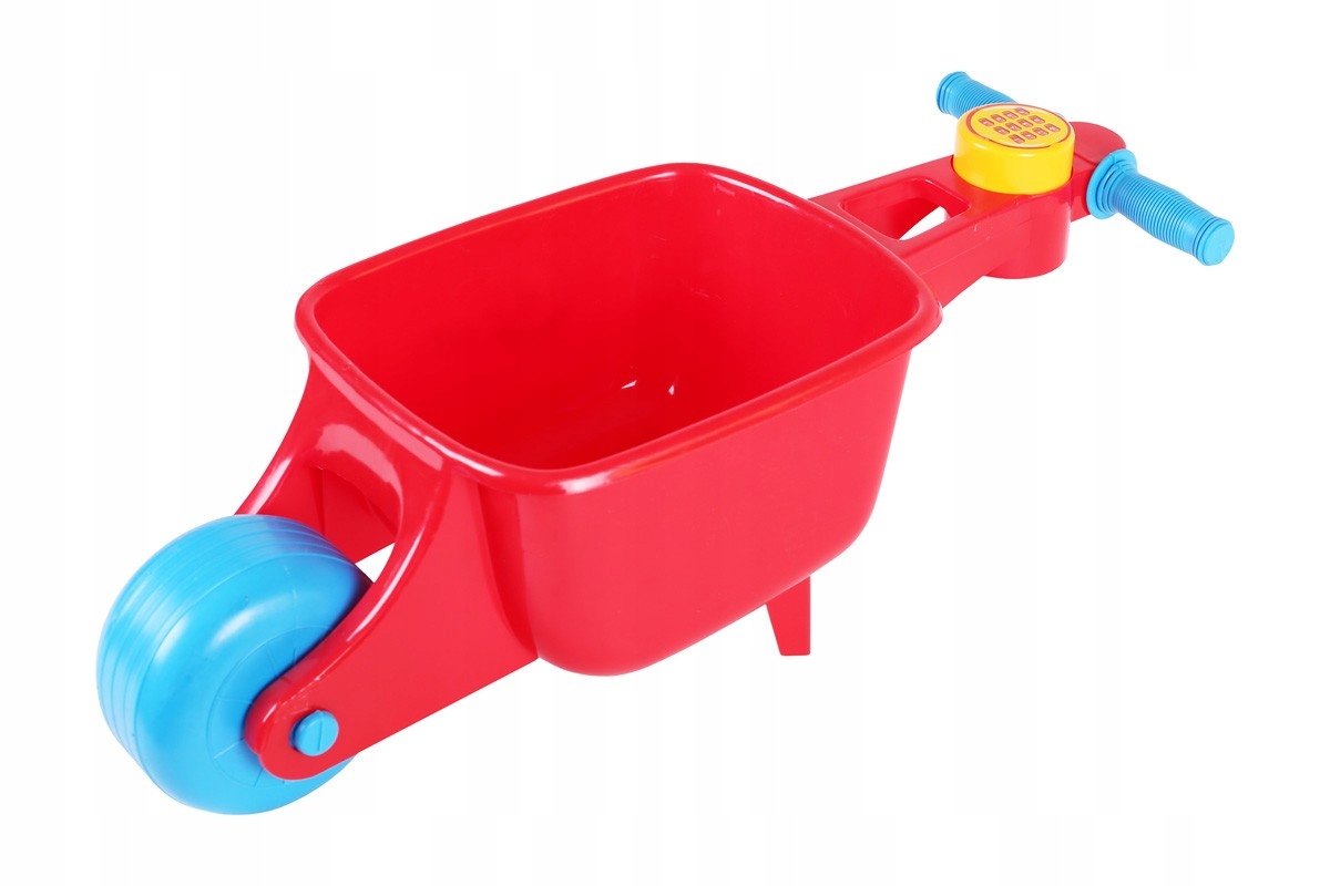 TACZKA DLA DZIECI KOLOROWA ZABAWKA DO PIASKU OGRÓD Wiek dziecka 3 lata +