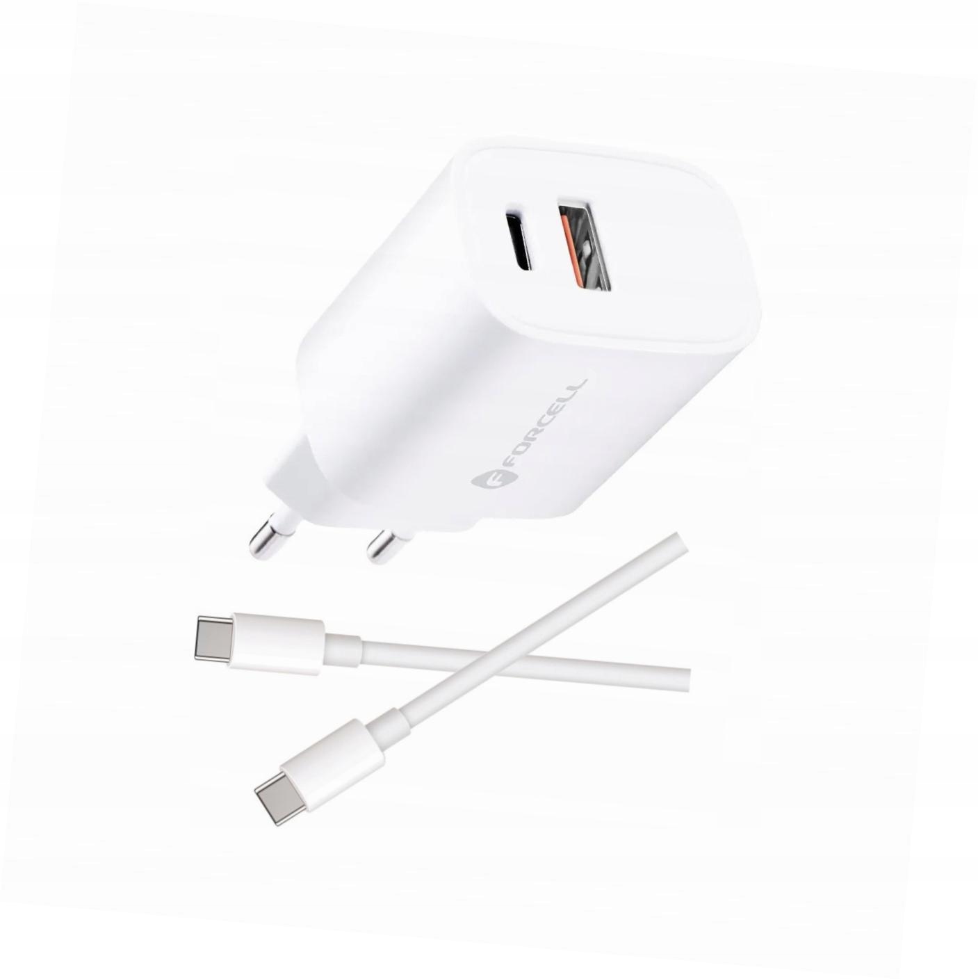 Szybka ładowarka 30W 2 porty z długim kablem 2m do Samsung Galaxy S22