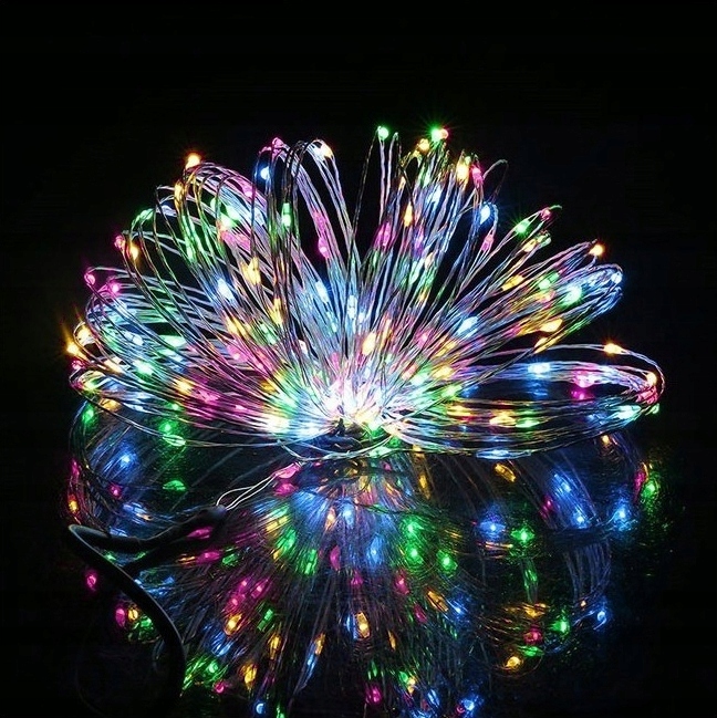 lampki na druciku 100 LED  - multicolor  | 1699 — 8