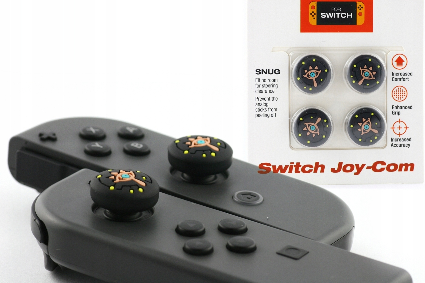 4x Gumki Nakładki Na Analogi Joy-con Ns Switch Oled Zelda 4 szt.
