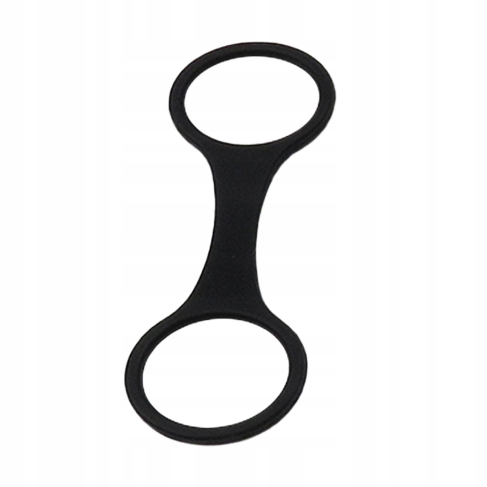 Scuba Dive Snorkel Clip Loop Style Gear Silikonowy Uniwersalny czarny