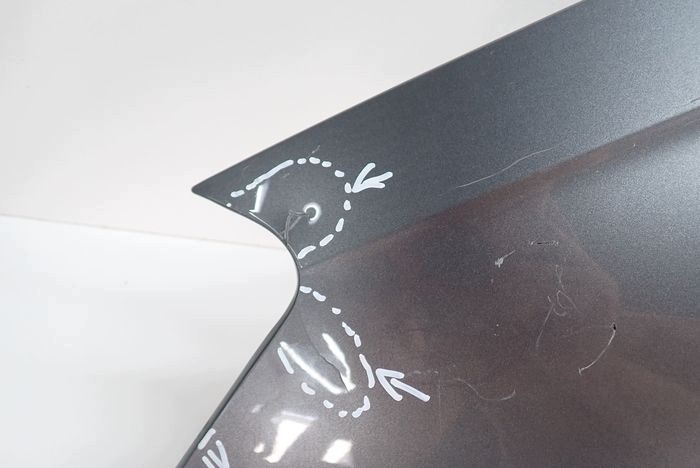 SKODA FABIA 6VA IV fender left front front