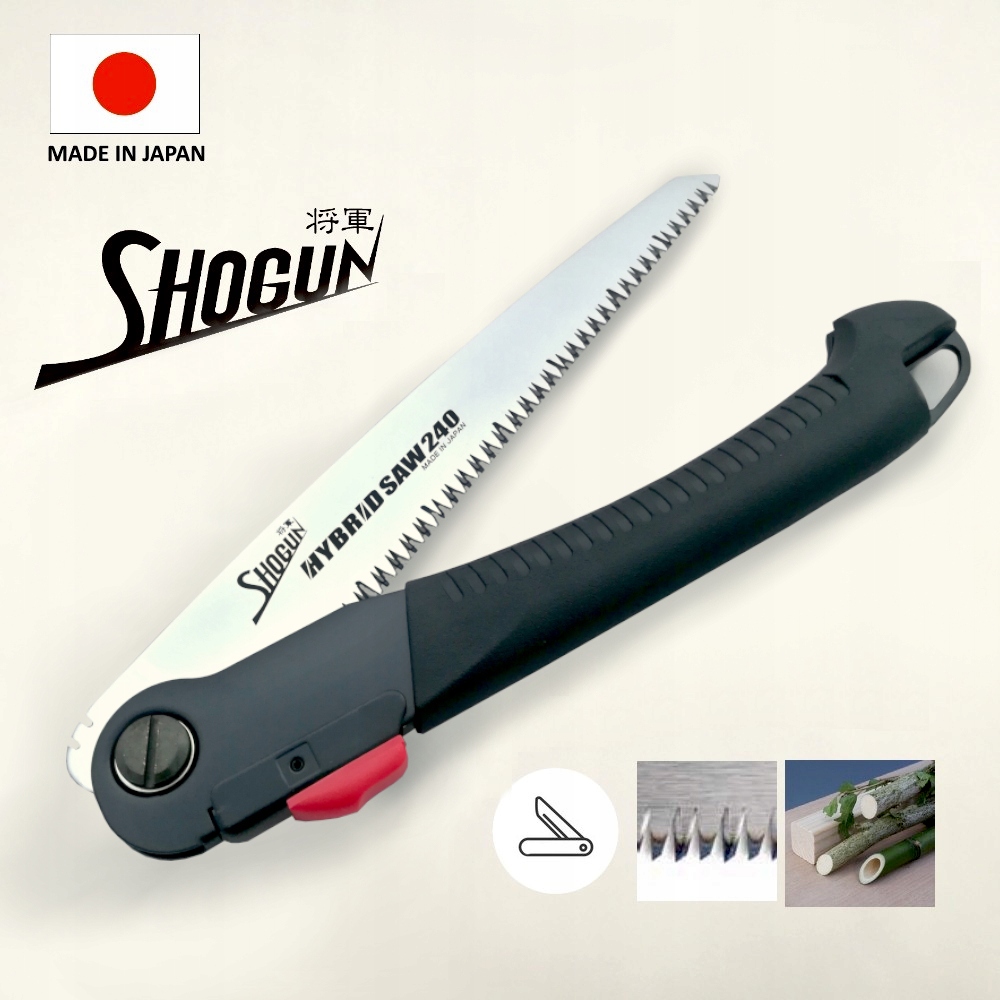 

Hybrid 240mm składana piła do lasu i ogrodu Shogun