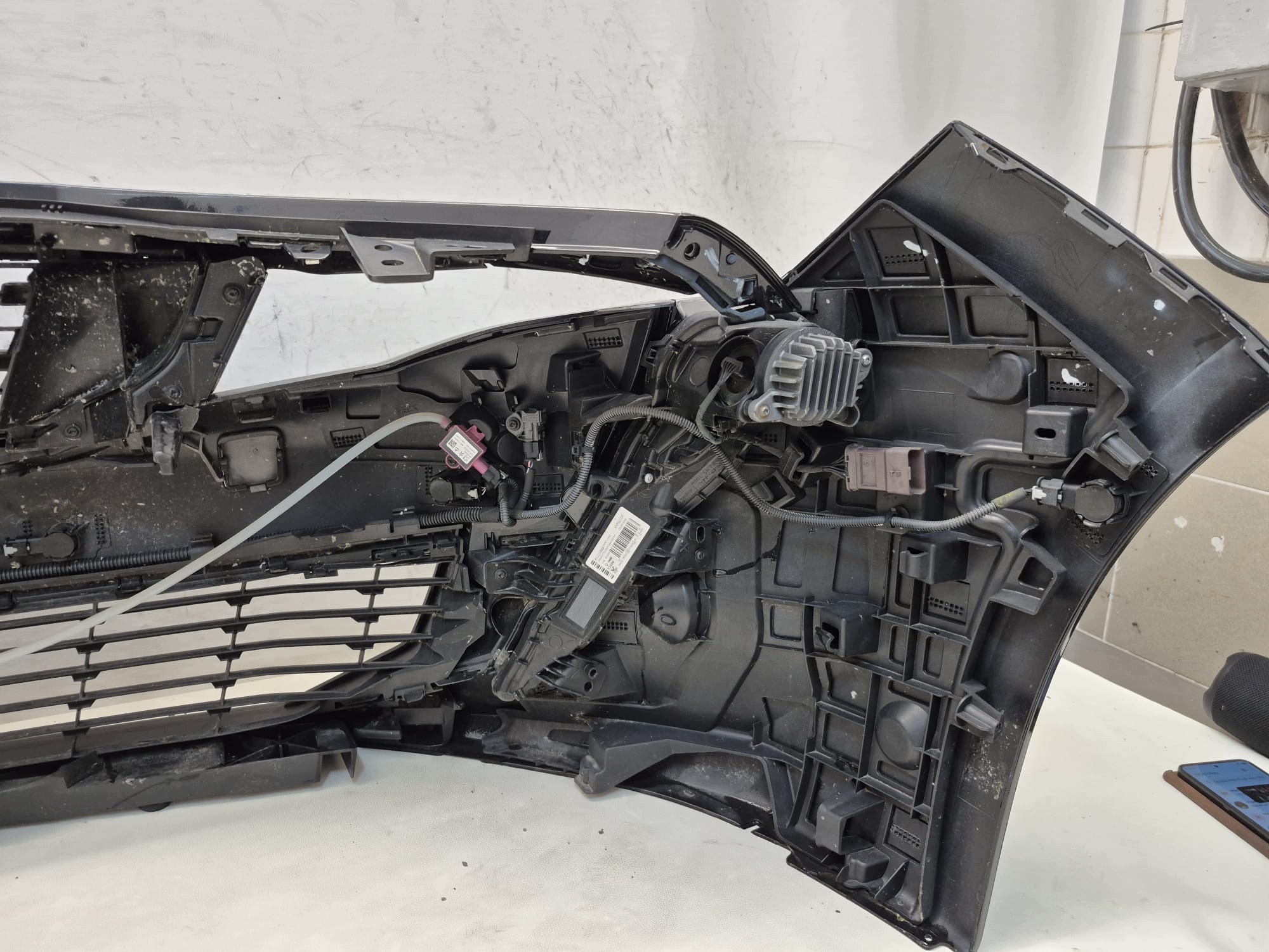 PEUGEOT 508 II 2 GT-LINE 18- bumper front front complete 6XPDC LED