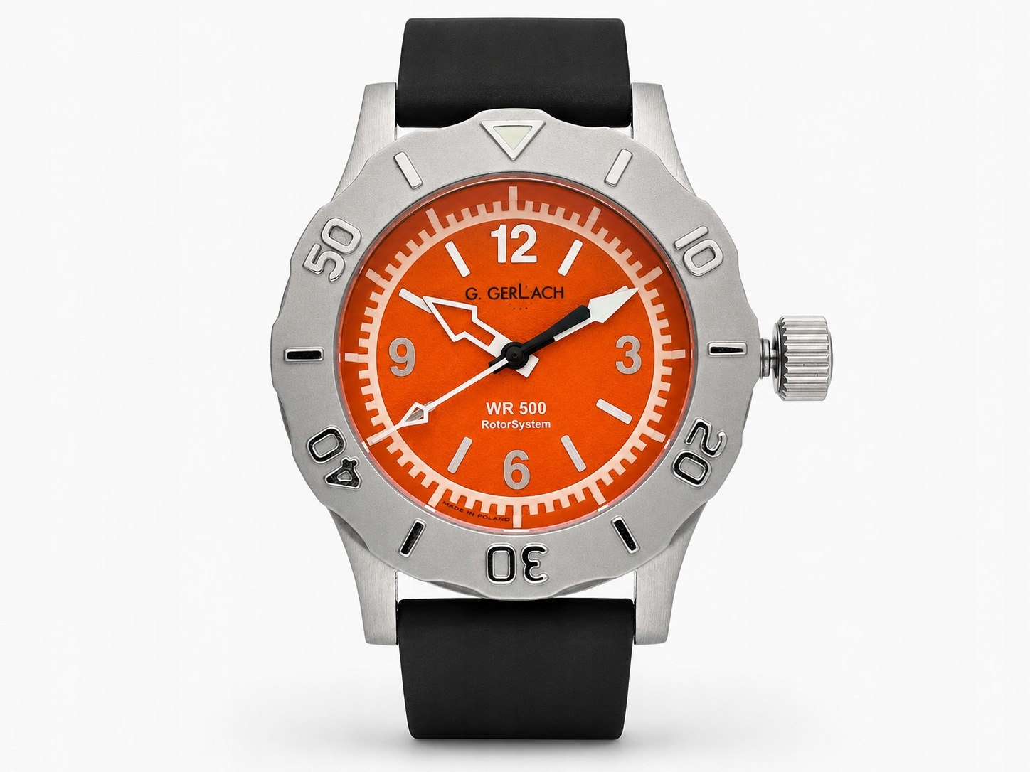 Hodinky G. Gerlach Bathyscaphe Oranžové 44,00 mm WR500