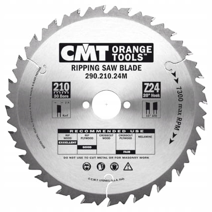 

Cmt Tarcza Piła Do Drewna 230x30x2,8/1,8 Wzdłużne