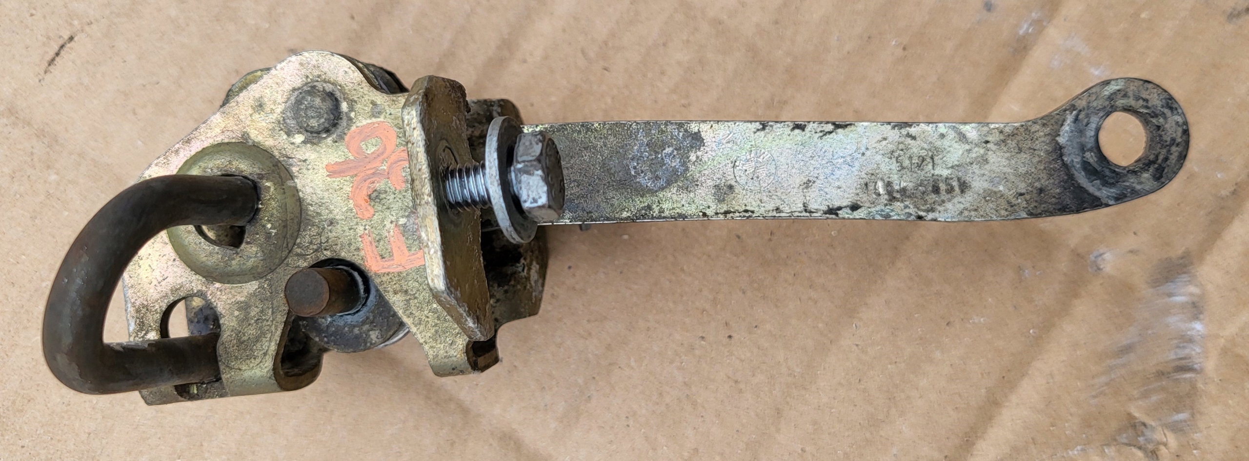 limiter door right rear BMW 3 E36 OE