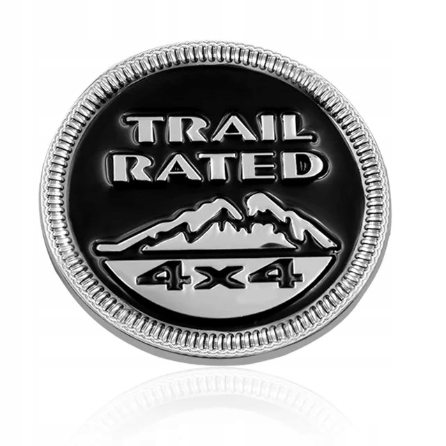 

Znaczek 3D Logo Emblemat Jeep OffRoad Trail Rated