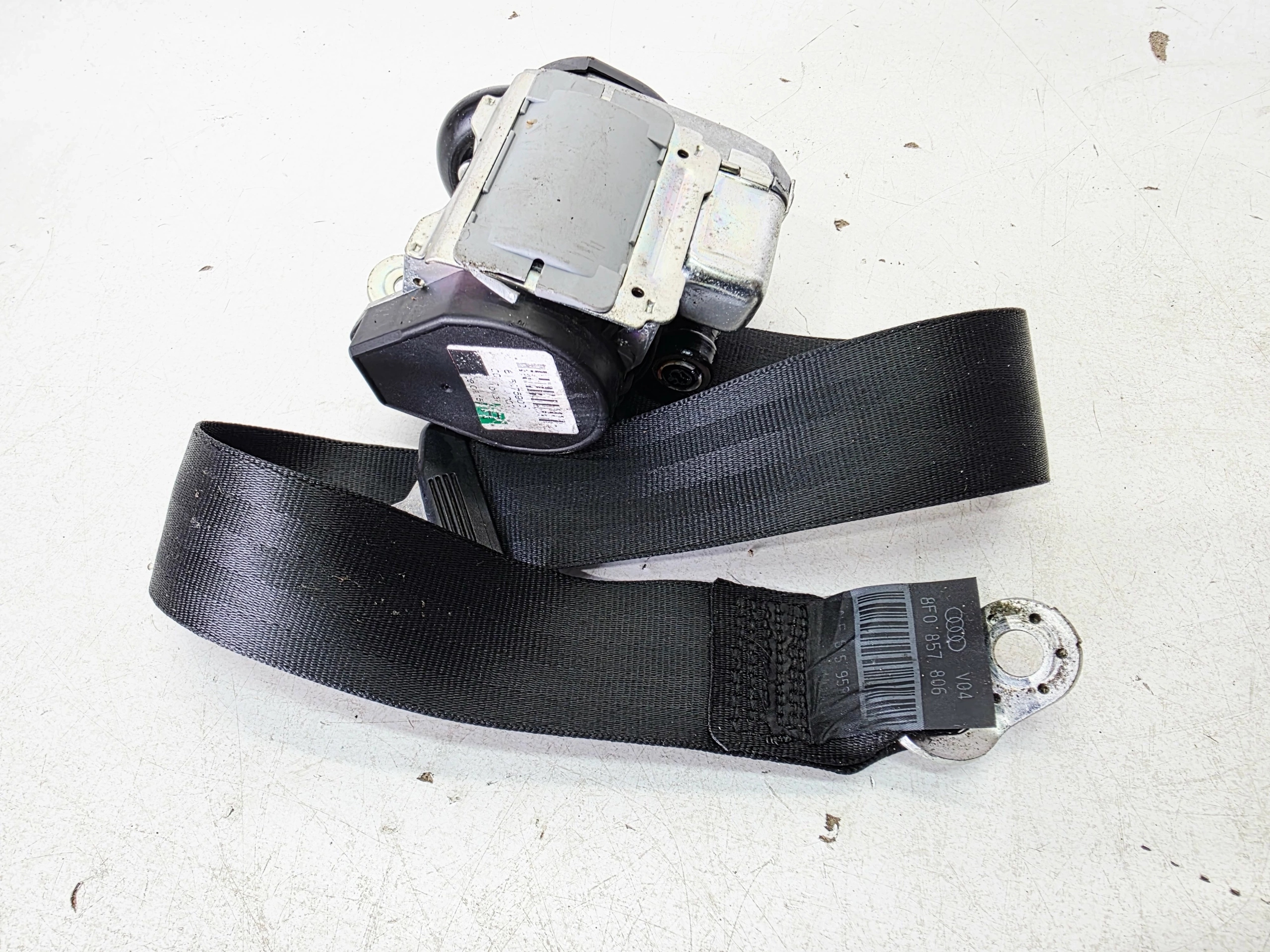 Gurten Sicherheits rechts heck AUDI A5 8F CABRIO 8F0857806