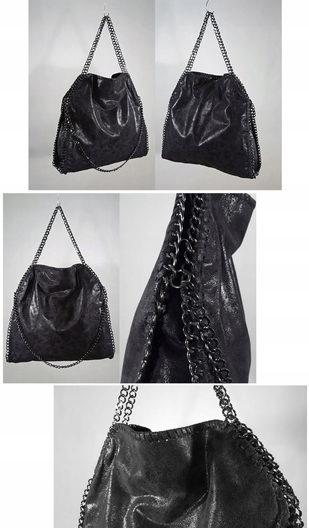 TOREBKA STELLA MC ŁAŃCUCHY TORBA FALABELLA ŁAŃCUCH Materiał dominujący skóra ekologiczna