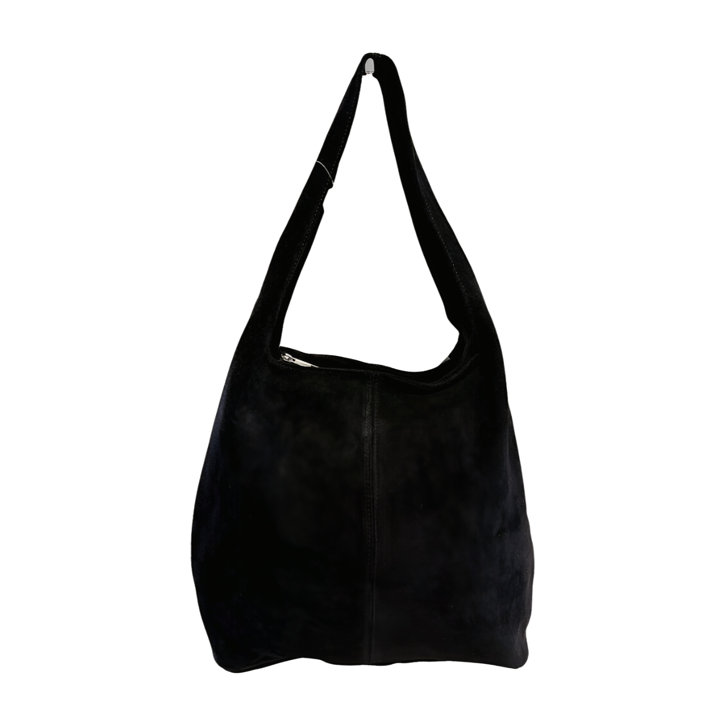 Laura Biaggi semišová taška na rameno, černá