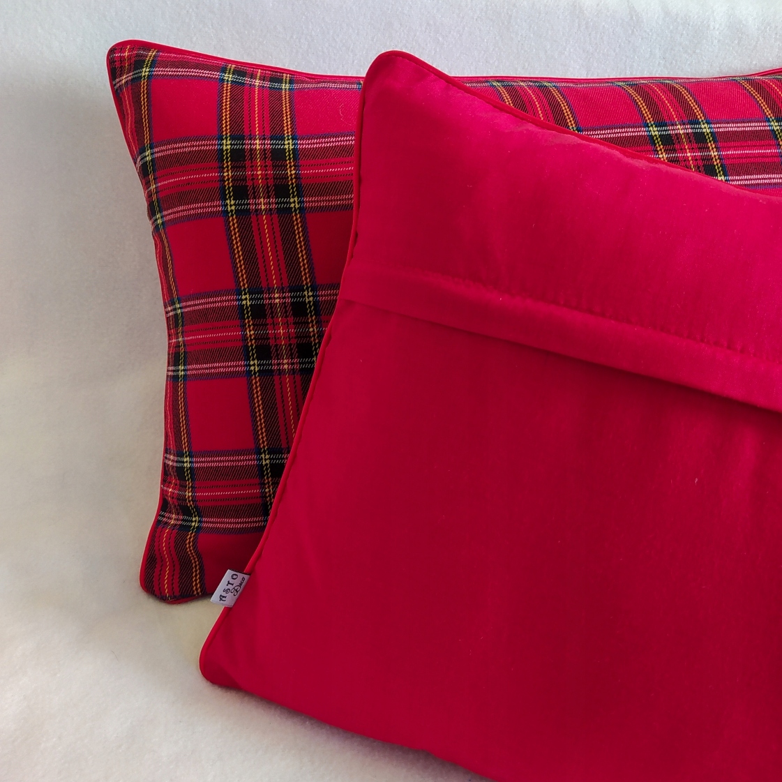 POSZEWKA świąteczna krata kratka 45x45 ASTO deco Marka inna