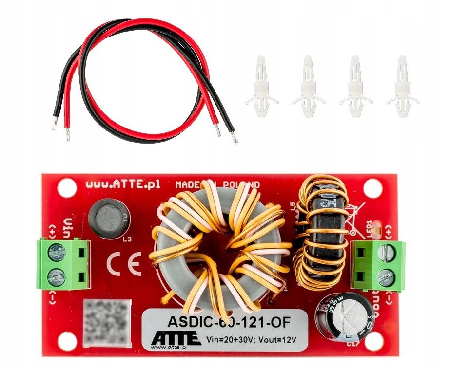 Atte Měnič Napětí ASDIC-60-121-OF izolovaný