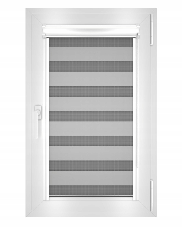 

Roleta Dzień Noc W Kasecie cream szara 65x150