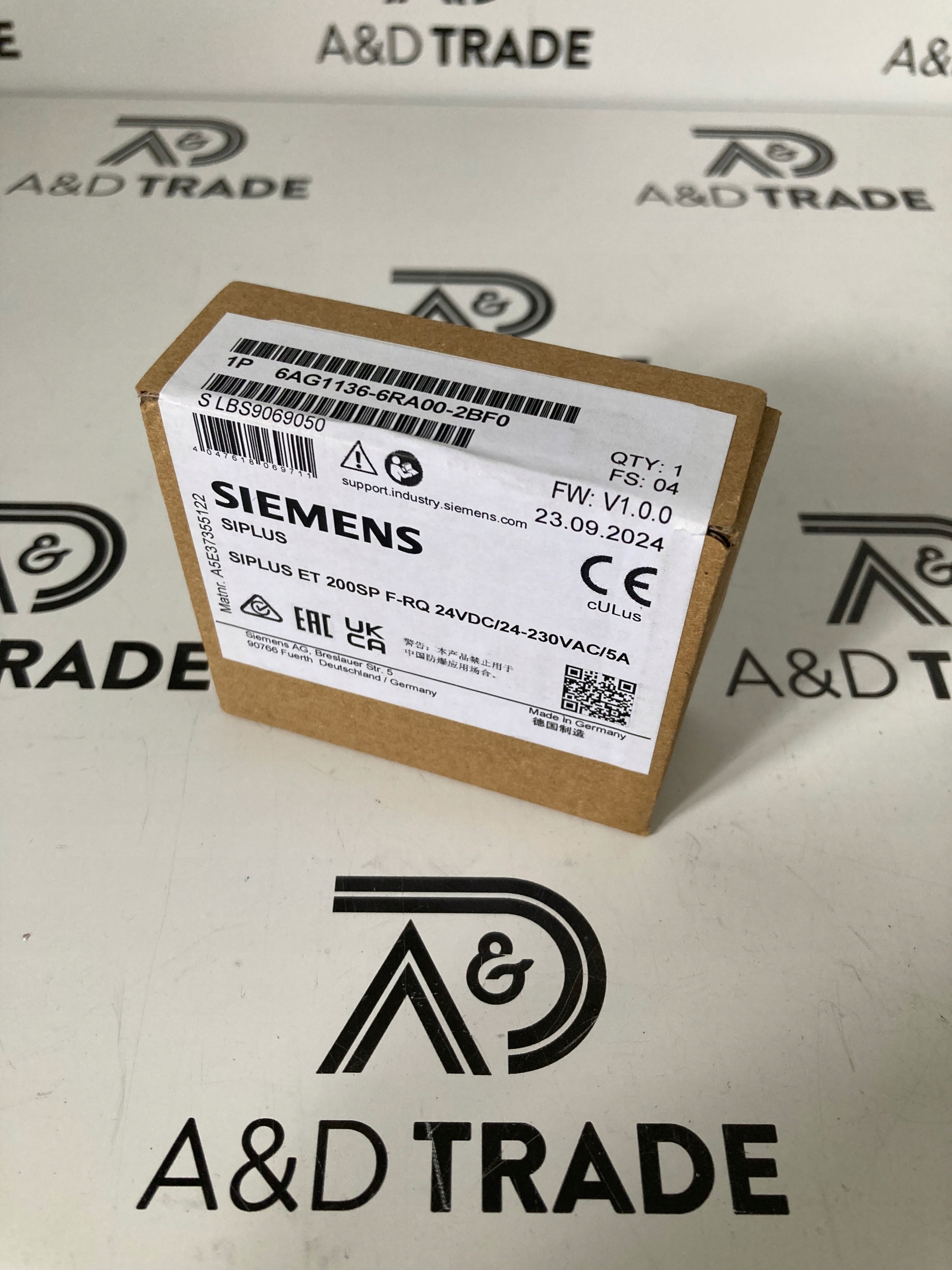 Siemens 6AG1136-6RA00-2BF0 SIPLUS ET 200SP F-RQ 24VDC/24-230VAC/5A — PLCs