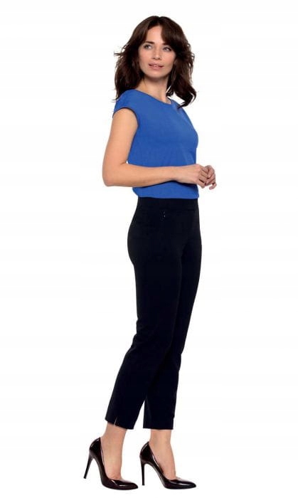 

Spodnie damskie wizytowe,biurowe długość 7/8,rozS