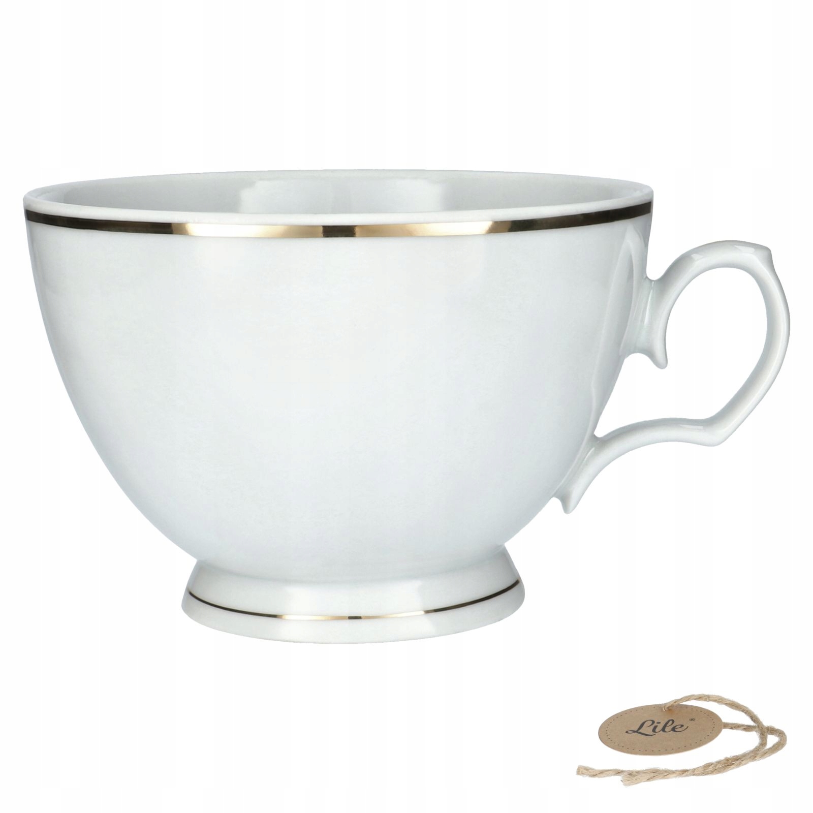 

Filiżanka duża do kawy herbaty porcelanowa 350 ml