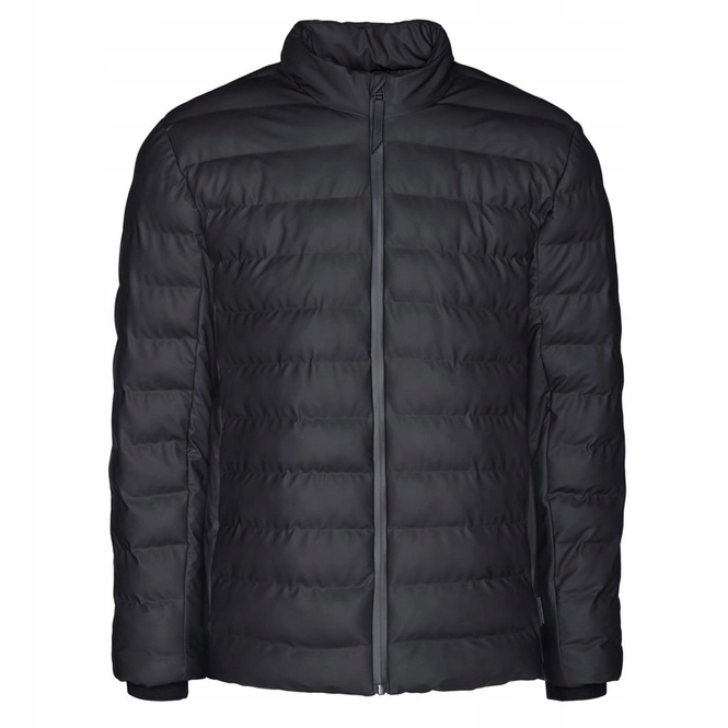 Pánská přechodová bunda Rains péřová černá Trekker Jacket 1543-05 Xs/s