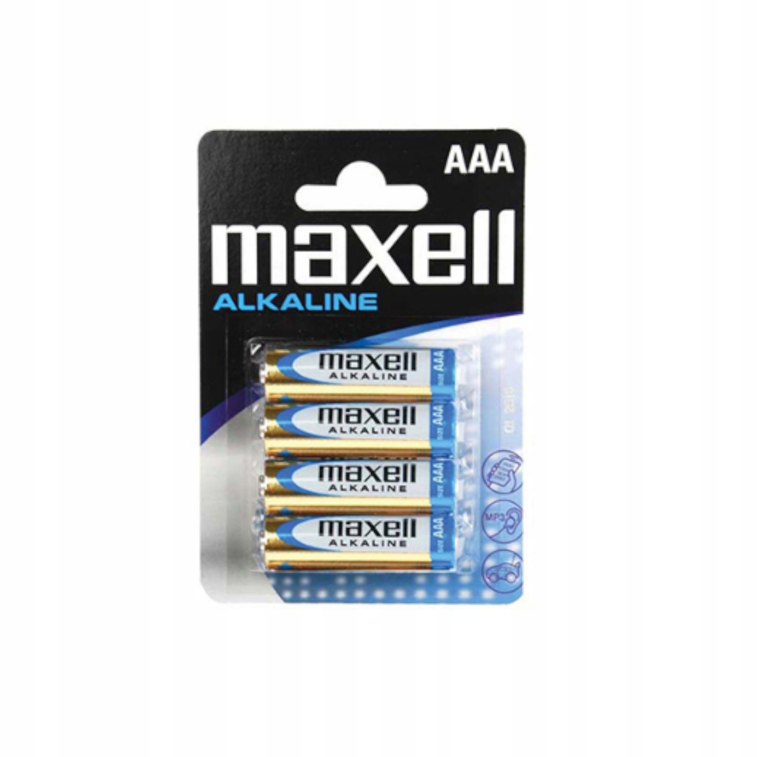 4x Baterie AAA 1,5V Alkaline MAXELL LR03 EAN (GTIN) 4902580164010