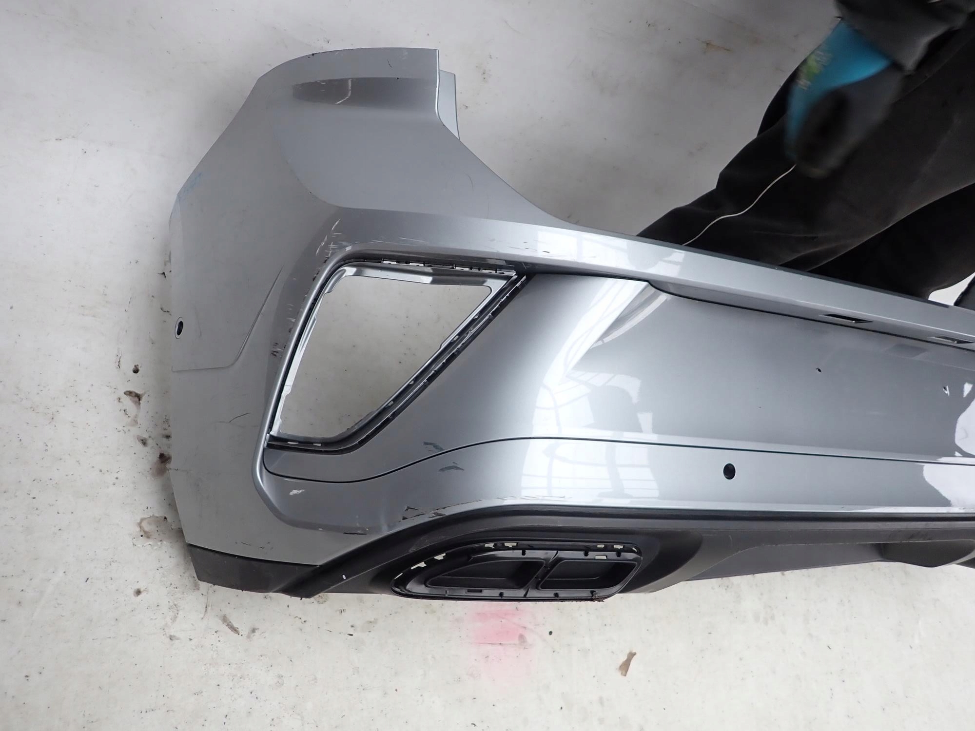 VW T-ROC R-LINE LIFT 21-> bumper rear part rear 6XPDC