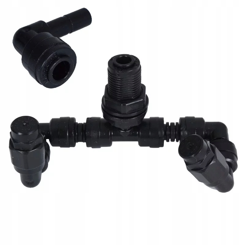 Levně Dvojitá postřikovací tryska MistKing s 1/4 konektorem