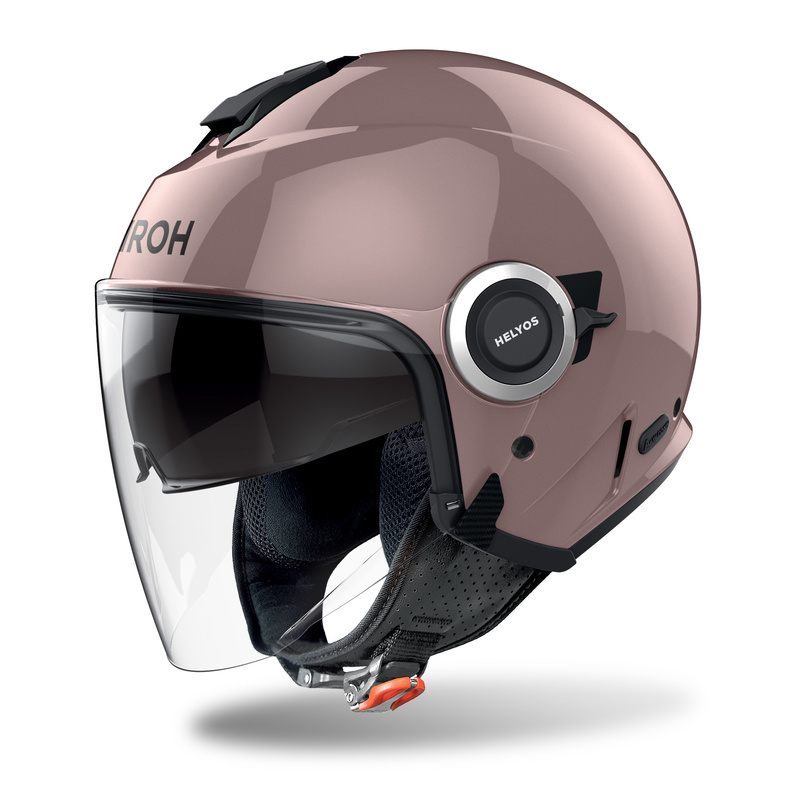 Otvorená Motocyklová Prilba Airoh Helyos Color Metallic Rose Xs
