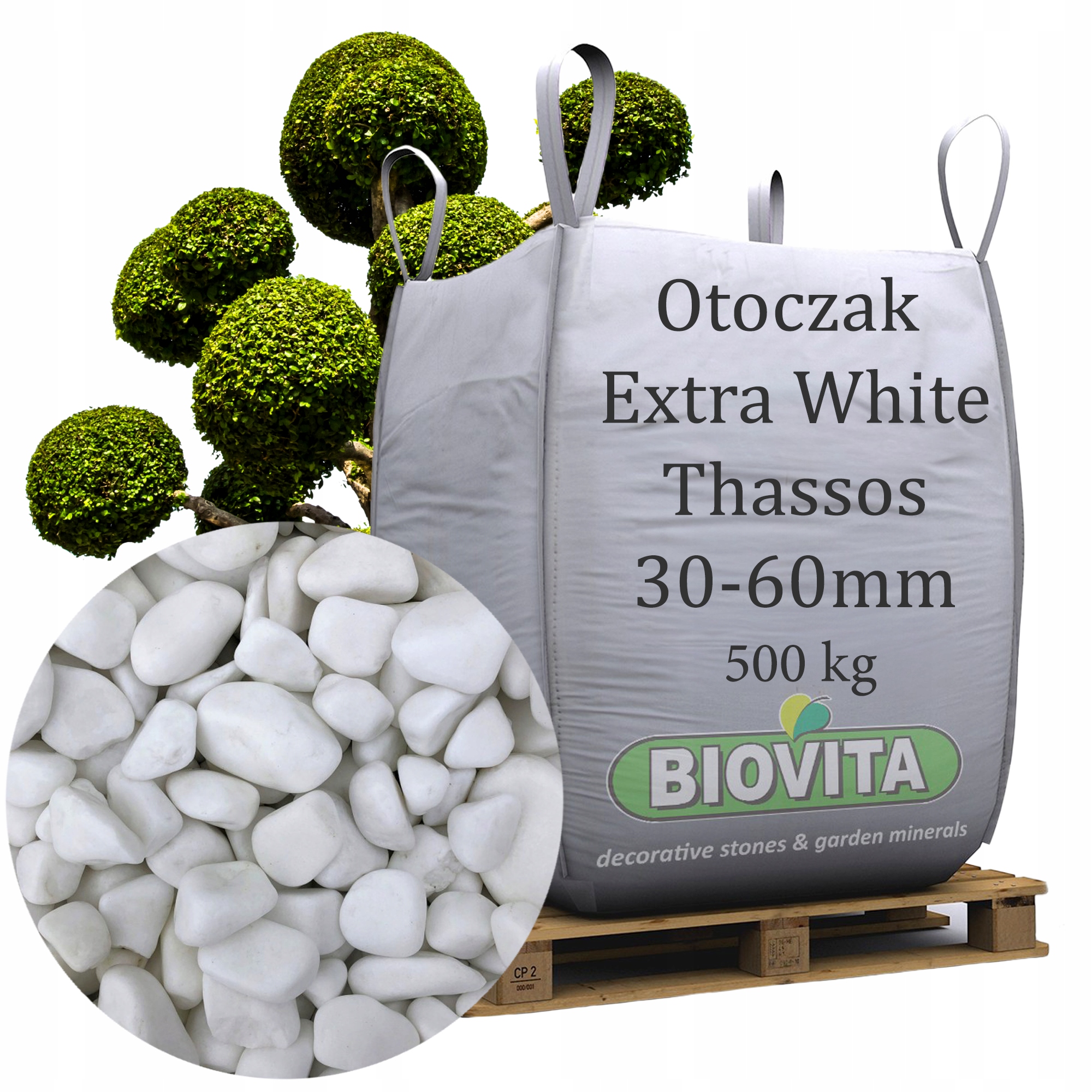 Otoczak Extra White 30-60 Big Bag 500 kg