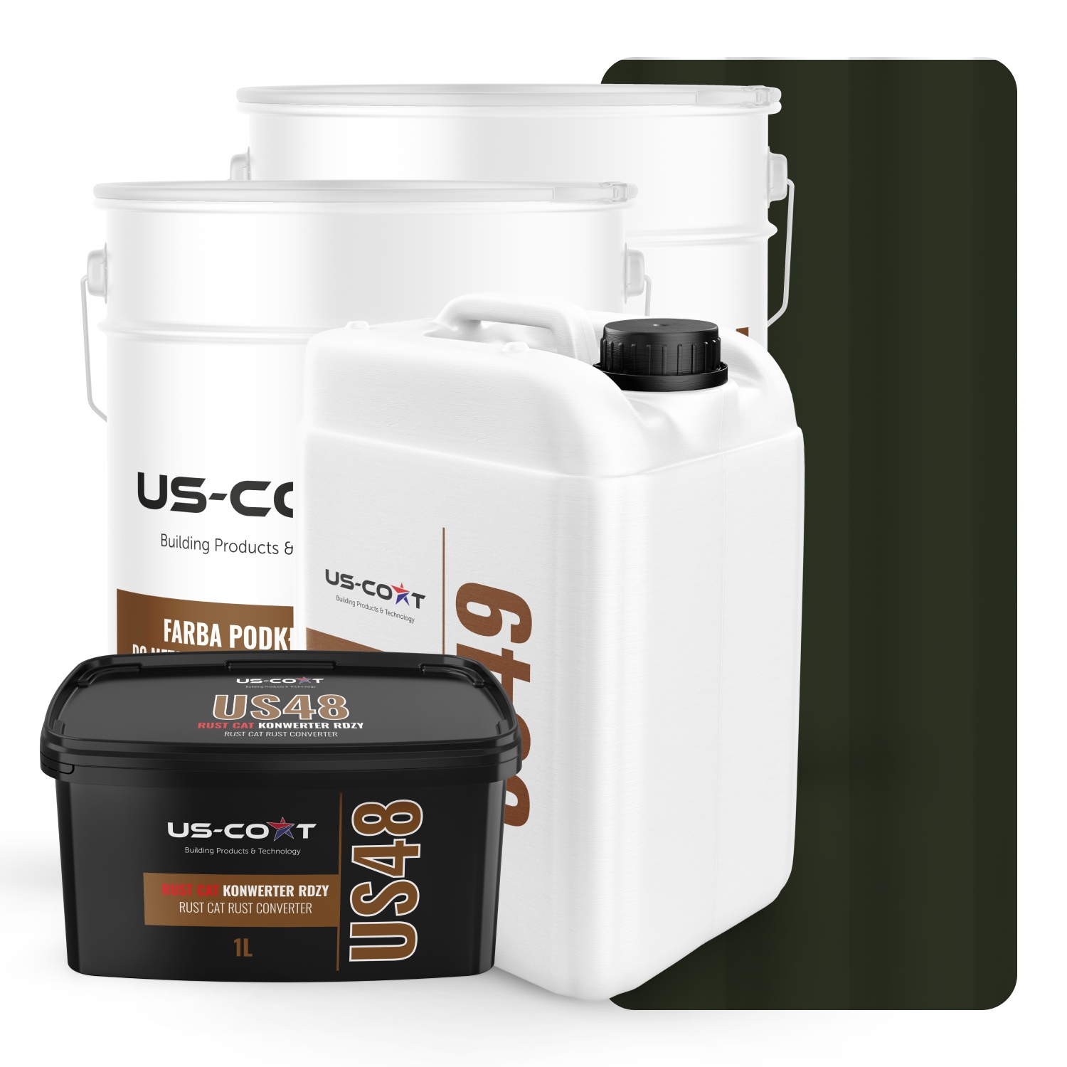 Farba Na Kovovú Strechu Súprava Fľašová Zelená Ral 6007 74m2 Polomatná