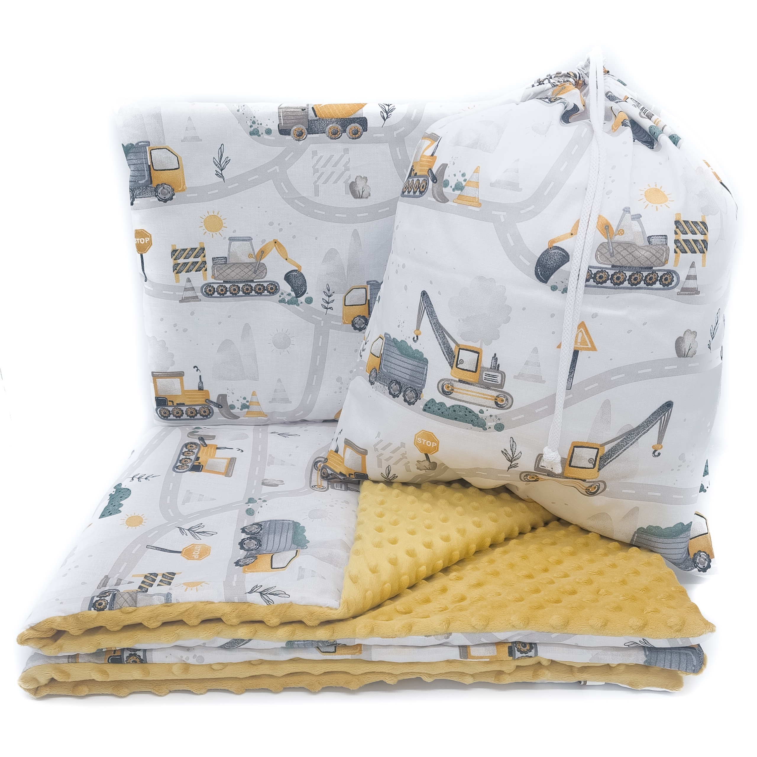 ZESTAW PRZEDSZKOLAKA KOŁDRA 75X100 + PODUSZKA 3W1