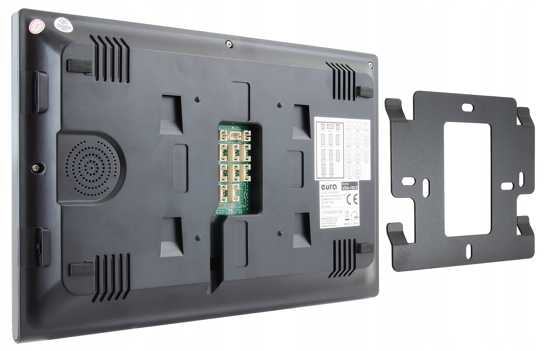 WIDEODOMOFON 2 dwurodzinny WiFi BRELOK Full HD Marka Bernstein