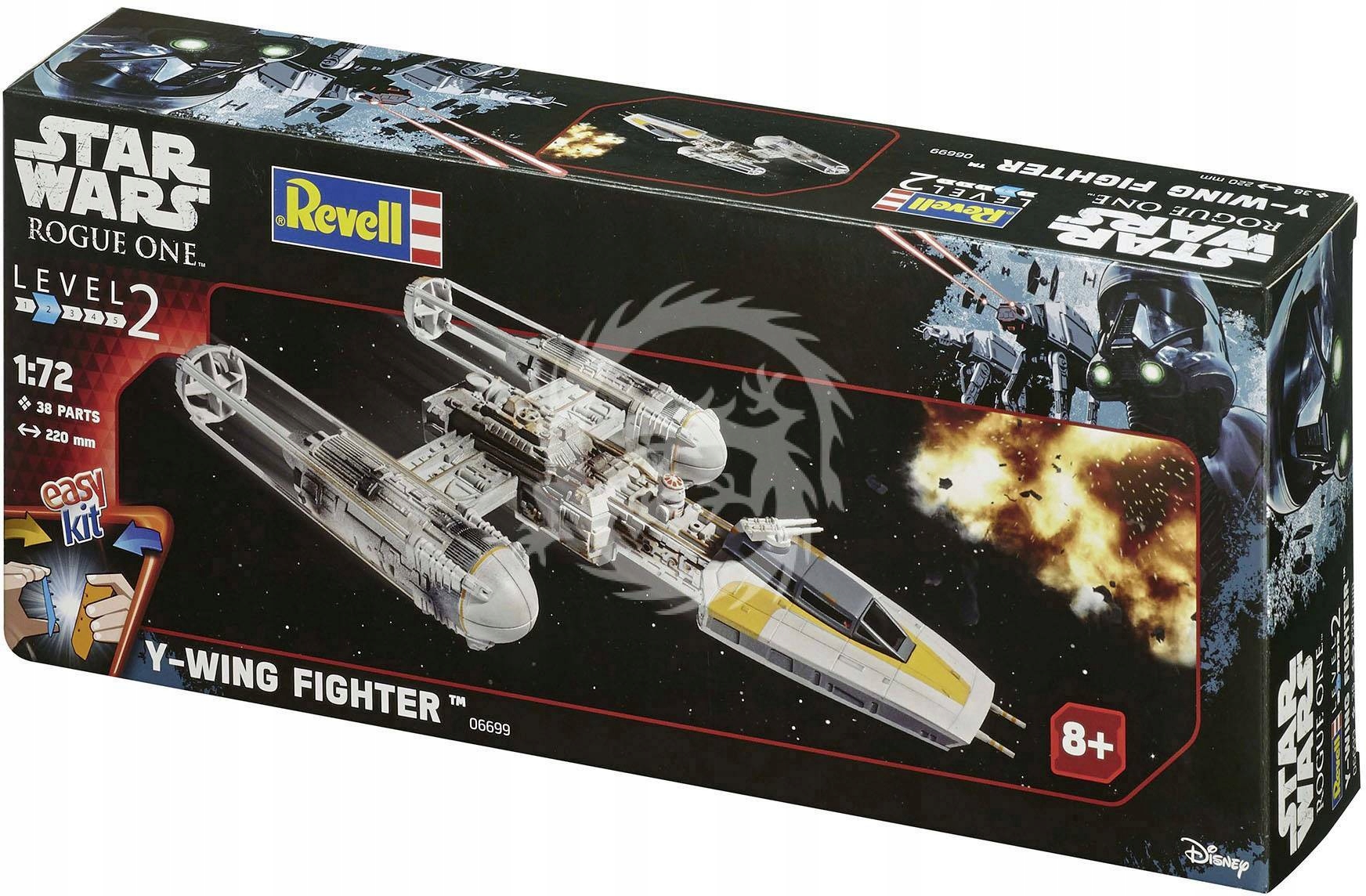 Stíhací letoun Y-Wing Revell 06699 v měřítku 1/72