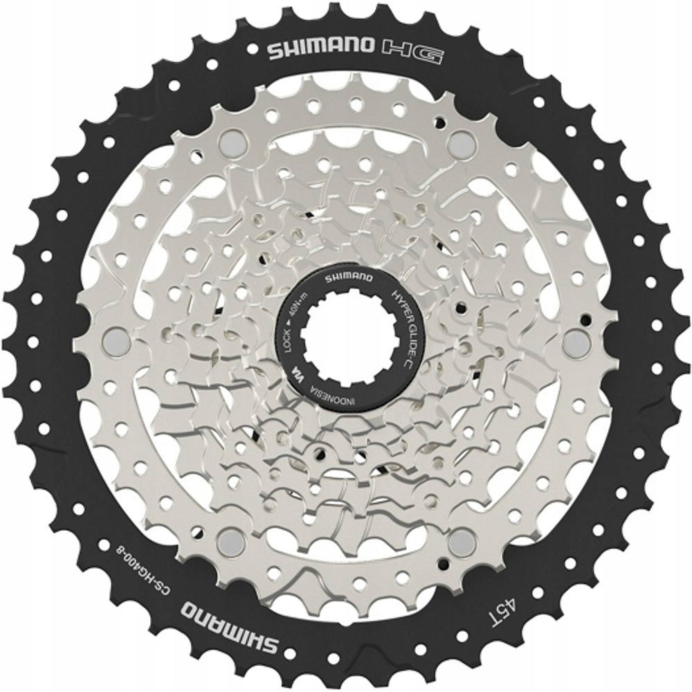 Shimano Acera CS-HG400-8 Cyklistická kazeta 11-45T Mtb Ocel 314 g