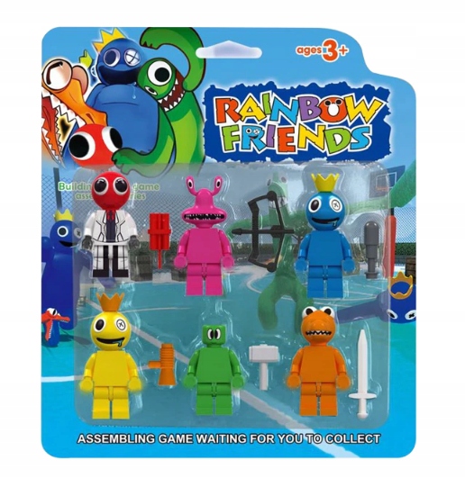 ZESTAW FIGUREK RAINBOW FRIENDS ROBLOX FIGURKI 3W1 13133390404