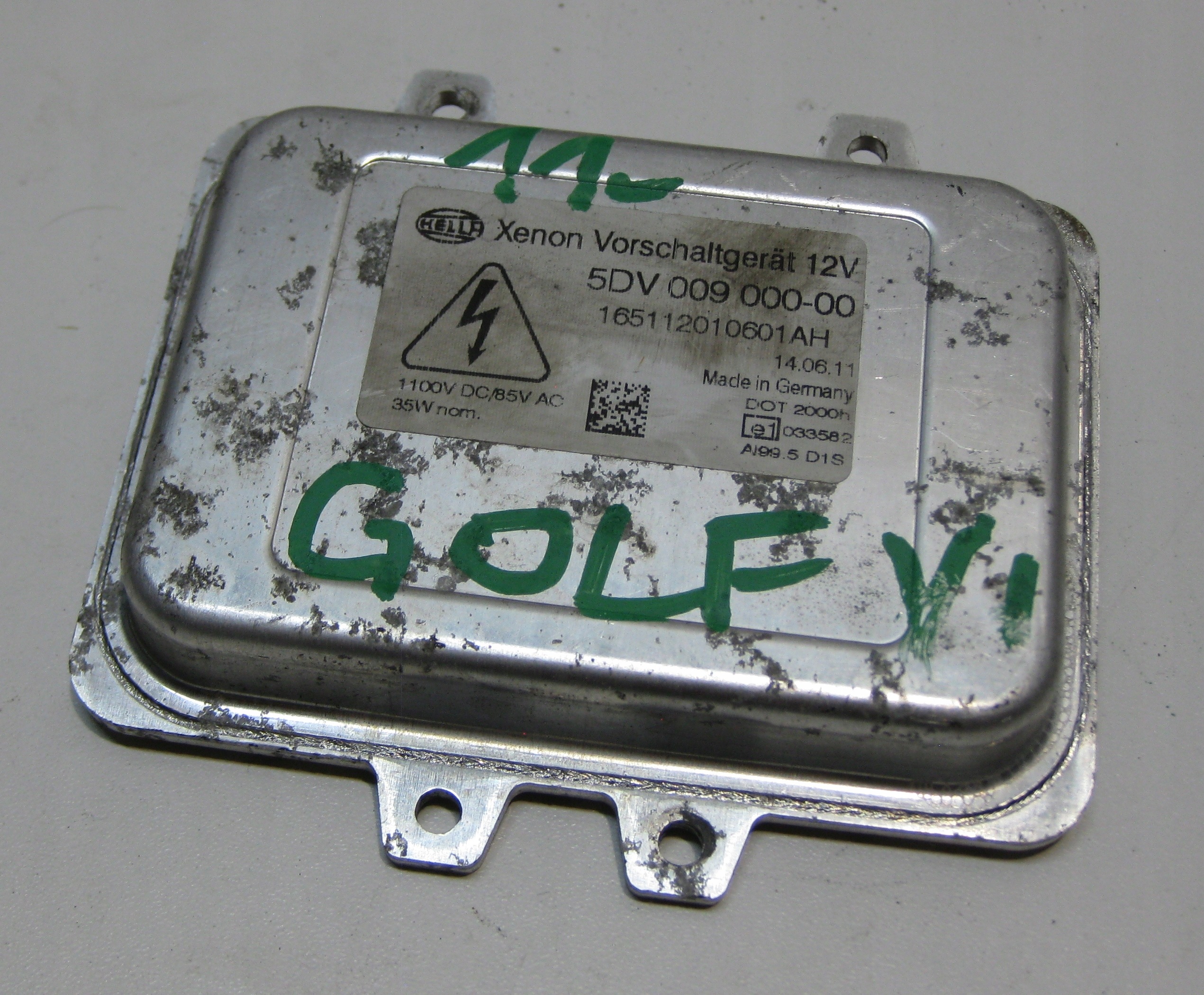 VW GOLF VI KOMBI 11R control unit XENON 5DV009000-00