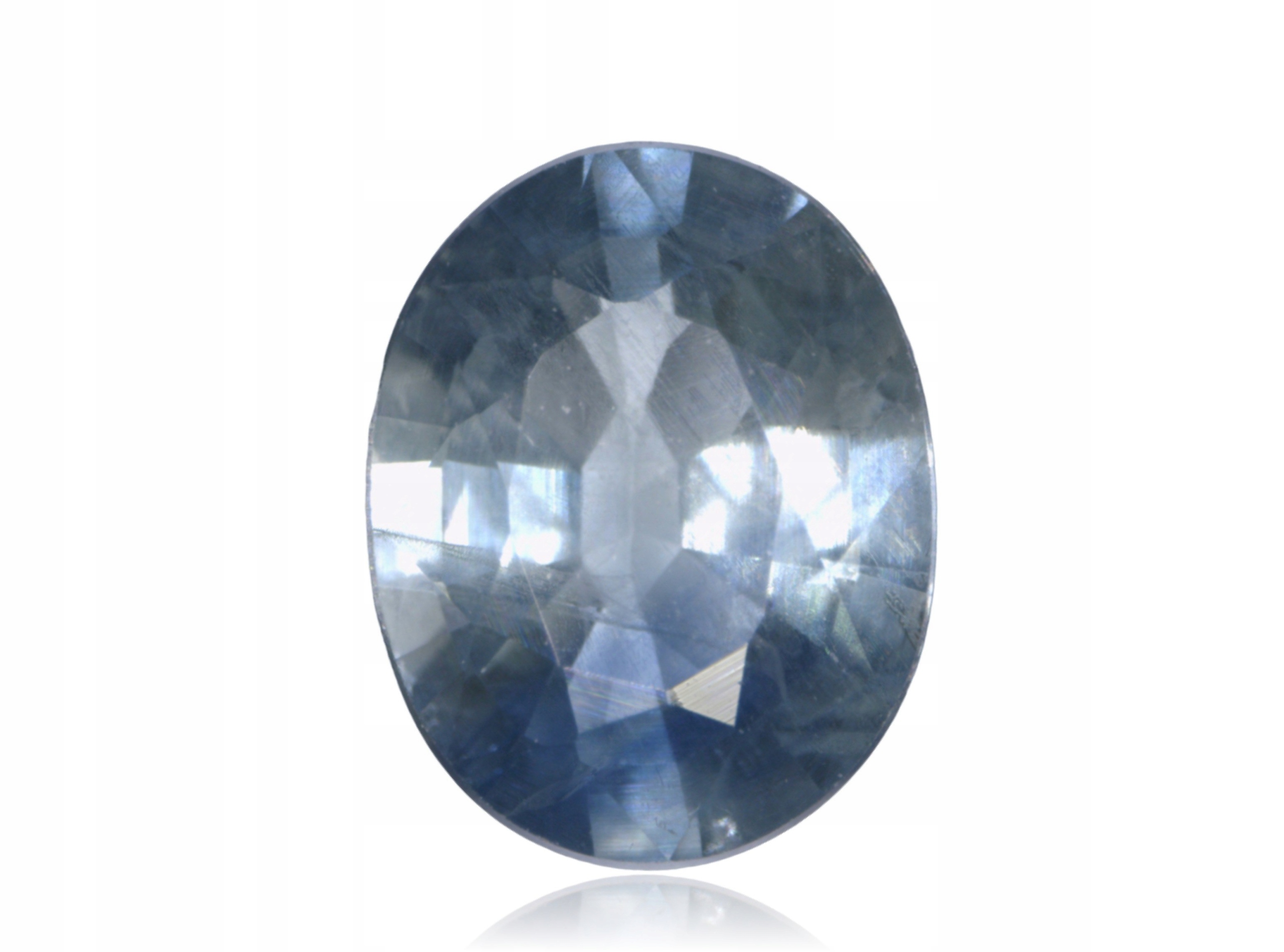 Safír 0.49ct Modrý Ovál eCertifikát Wbd