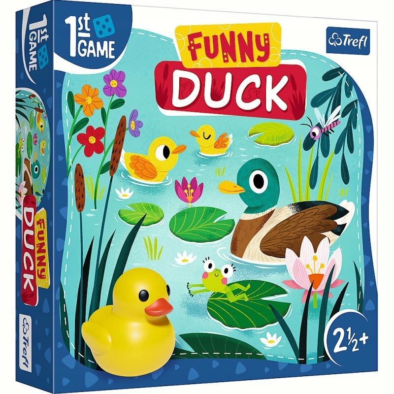 Funny Duck Gra Trefl Gra Planszowa Dla Dzieci Gra Edukacyjna Ciekawa