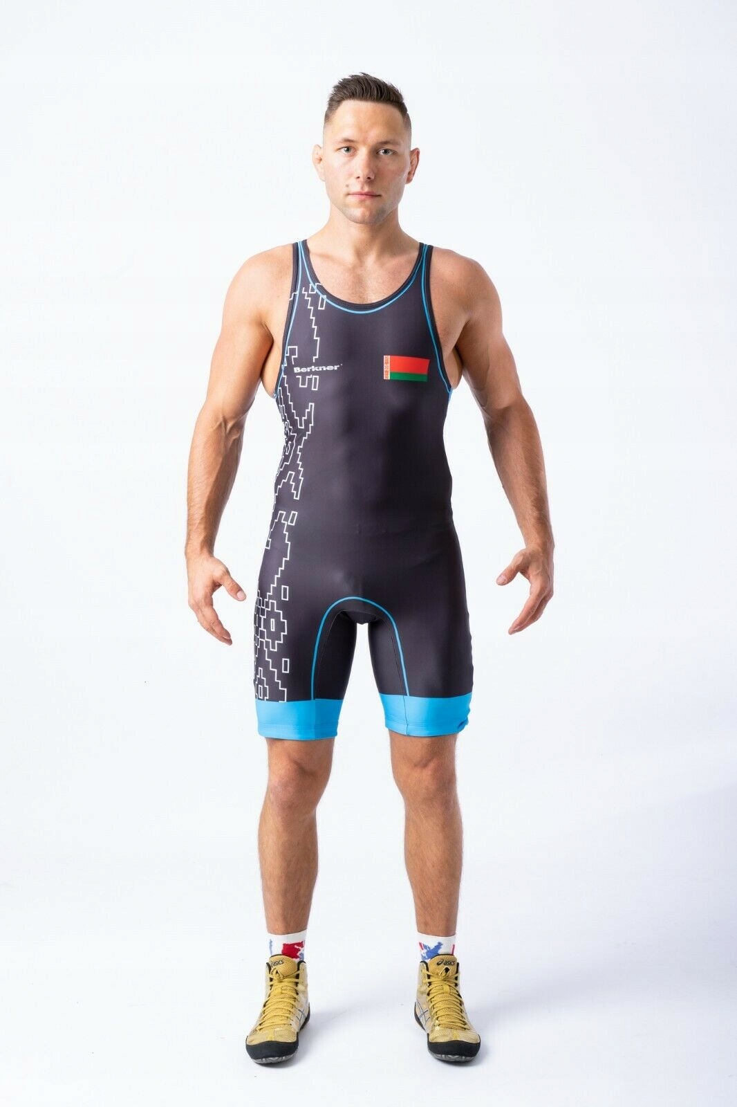 Pánský/chlapecký zápasnický kostým Berkner Belarus