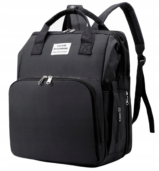 PLECAK MAMY TORBA ORGANIZER DO WÓZKA PRZEWIJAK ŁÓŻECZKO PRZYBORNIK CZARNY Marka inny