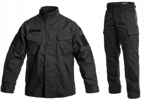 Polský Polní Uniforma Wz 2010 Černá Uniformovaná třída vel. S