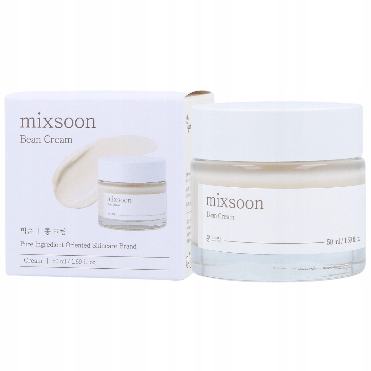 Mixsoon Bean krém 50 ml Hydratační krém na obličej