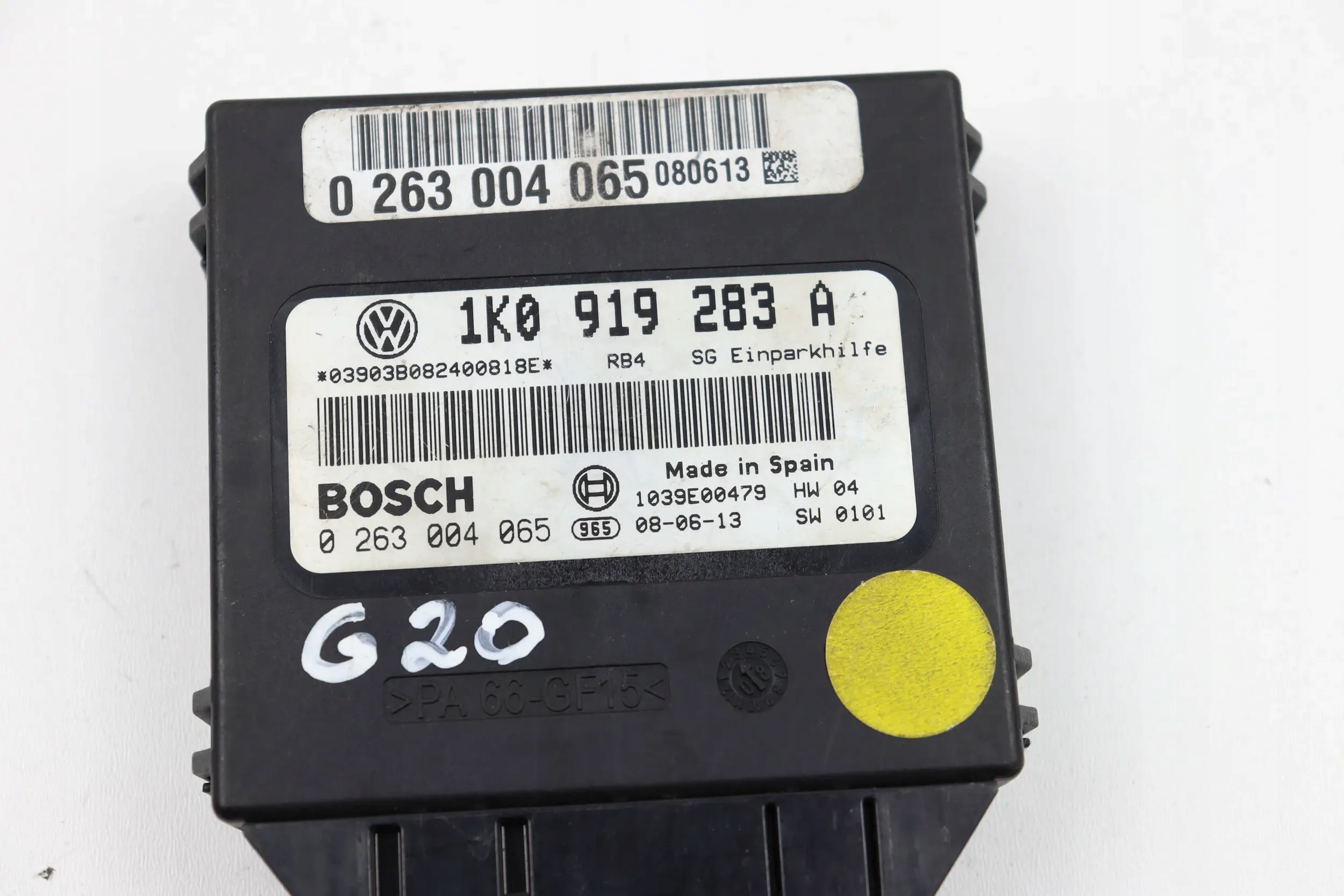 VW GOLF V TOURAN e modulo Centralina parcheggio CZUJNIKOW PDC 1K0919283A