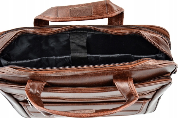 TORBA męska TECZKA NESESER AKTÓWKA LAPTOP DOKUMENT Cechy dodatkowe miejsce na laptopa