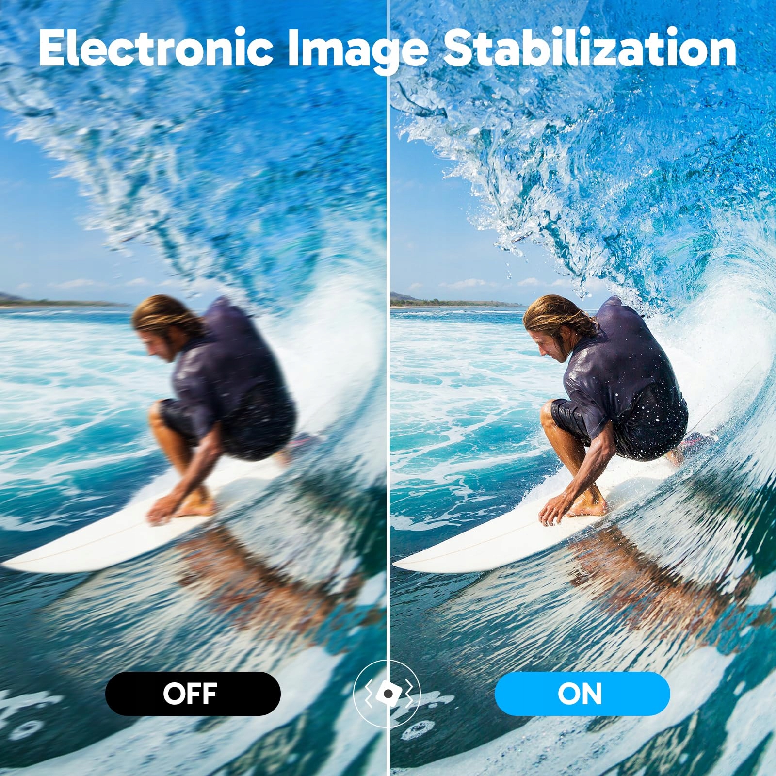 AKASO Kamera Sportowa 4K 30FPS WiFi 40M EIS Wodoodporna Zestaw — miniatura 3