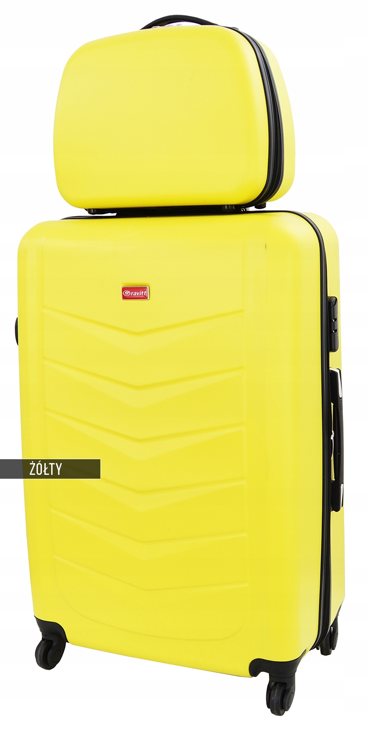 WALIZKA ZESTAW ŚREDNIA XL + KUFEREK BAGAŻ 602 Płeć nie dotyczy