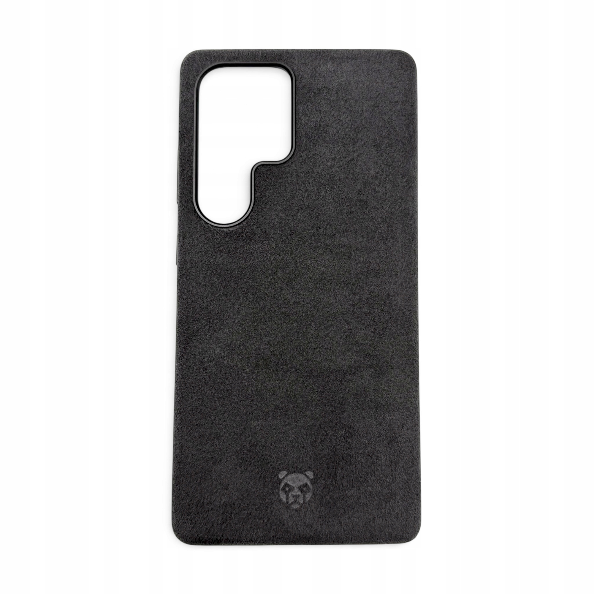 Pouzdro Panda Carbon AlcanPanda – Šedé Pouzdro Alcantara pro Samsung S25 Ultra