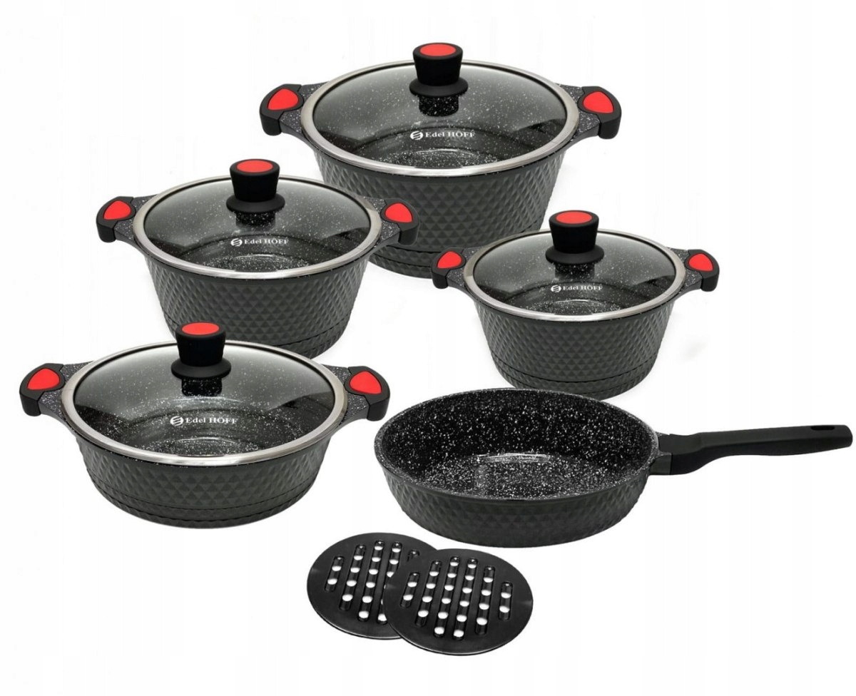 

Garnki kamienne Zestaw Garnków Granitowe