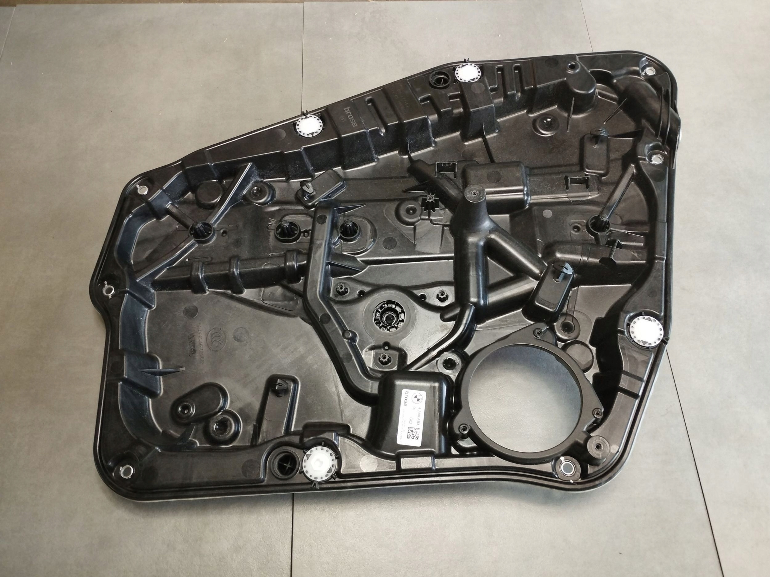 BMW X4M F98 G02 mechanism windows left rear part