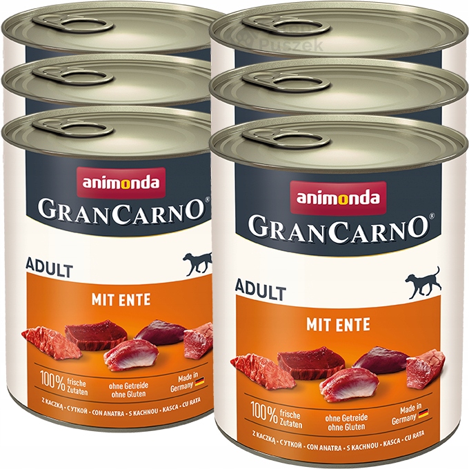 Levně Animonda Pes GranCarno Adult Set 6x800g Kachna