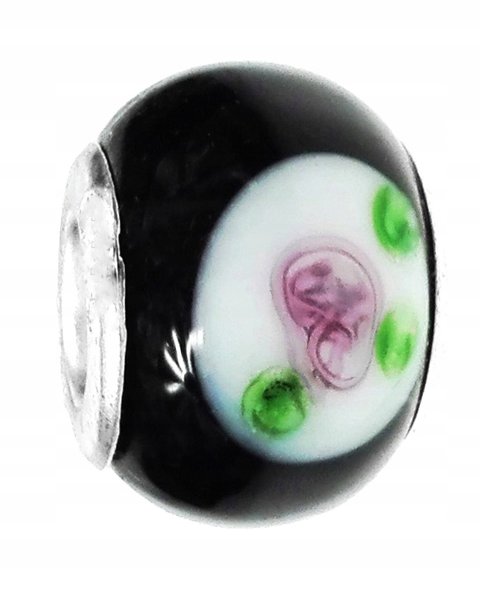 

Zawieszka beads szkło weneckie kwiaty