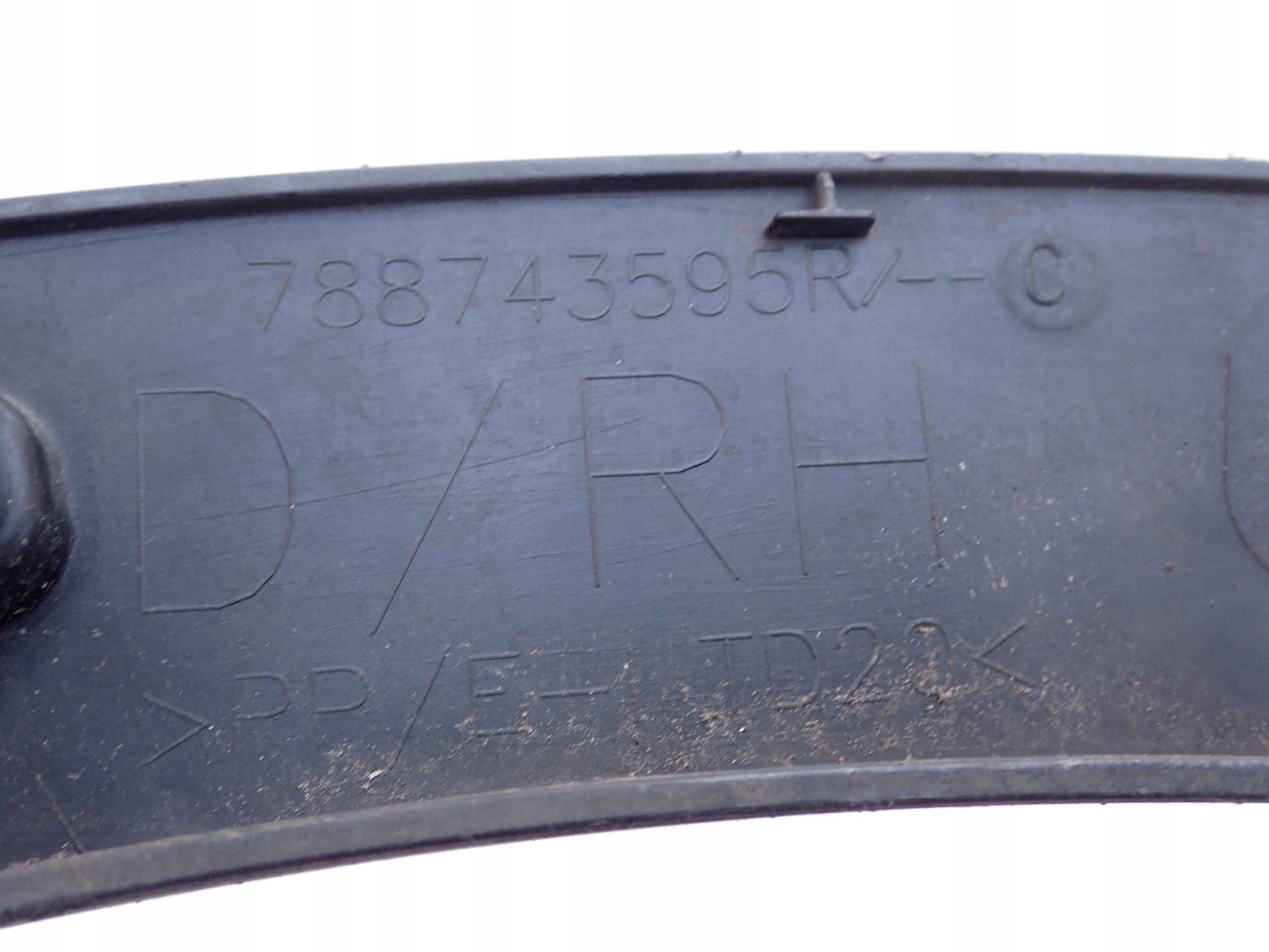 RENAULT KADJAR 15-22 moulding cap right rear part